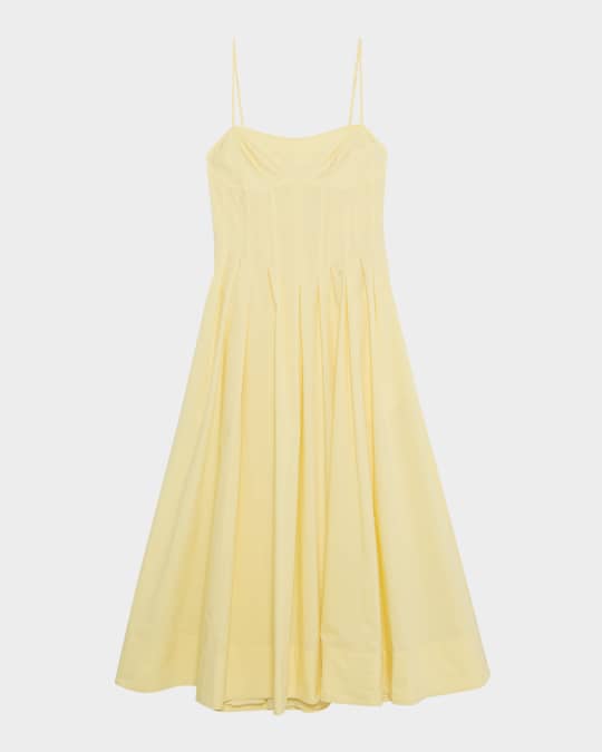Kittiya Sleeveless A-Line Midi Dress