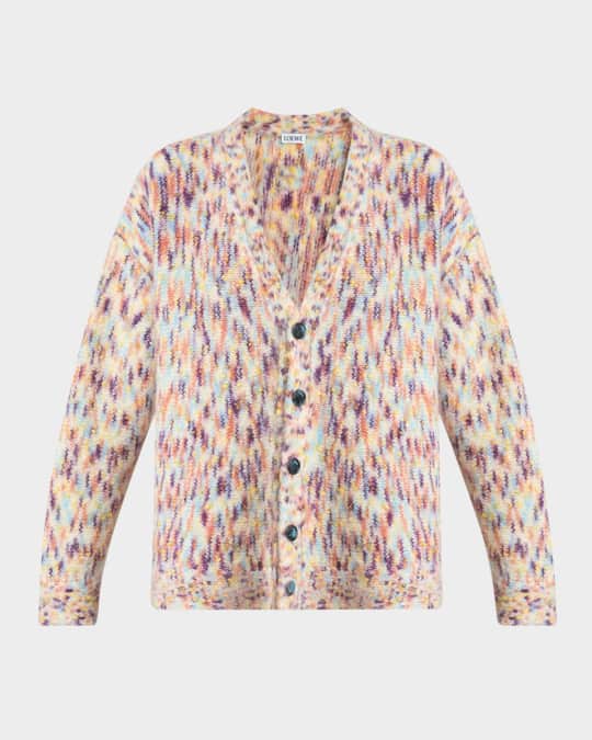 Multicolor V-Neck Cardigan