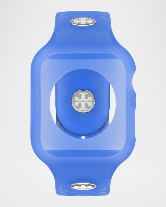 Blue Silicone Apple Watch Band, 41mm
