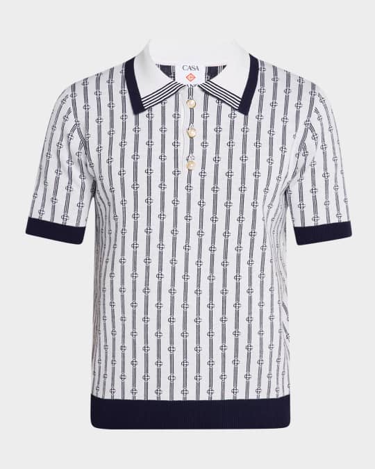 Men's Monogram Polo Shirt