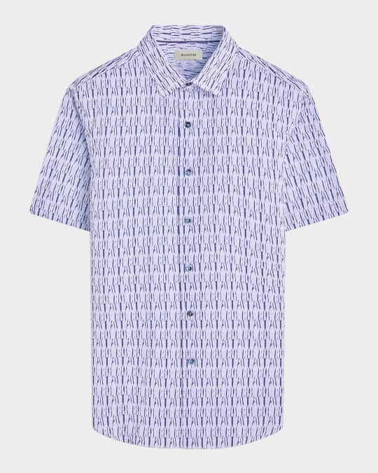 Men's Orson Short-Sleeve Woven Sport Shirt