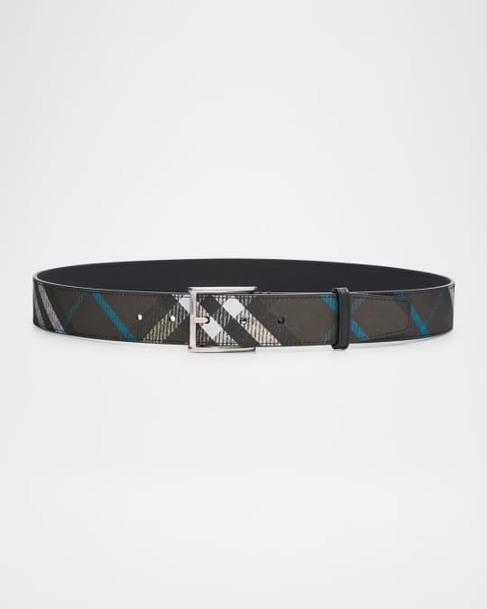 【関税込み】Burberry ブラック Shield ベルト Burberry Shield Leather Belt | Black | FARFETCH