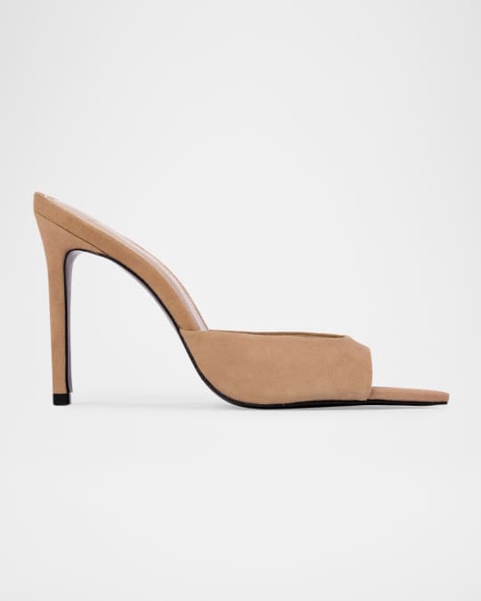 Brea Suede Stiletto Mules