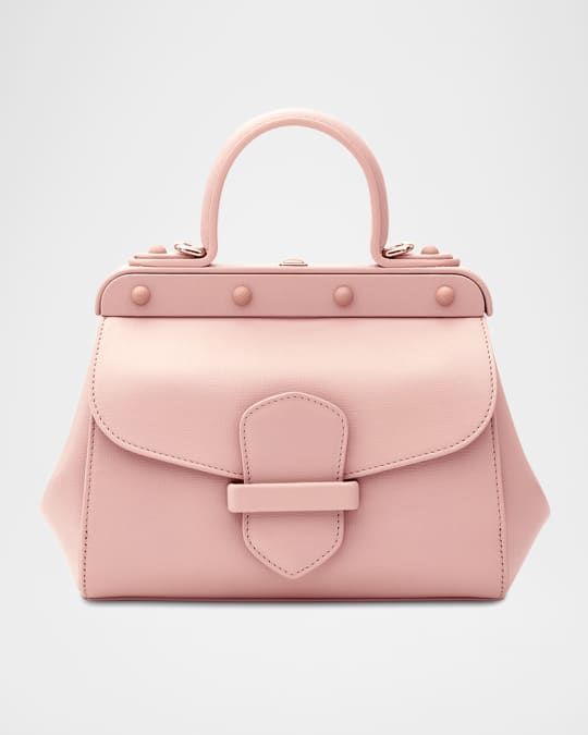 Margherita Small Leather Top-Handle Bag