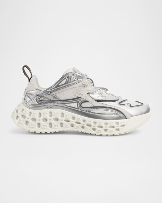 GG cub3d Matte Demetra and Mesh Runner Sneakers