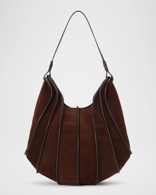 Wells Suede Hobo Bag