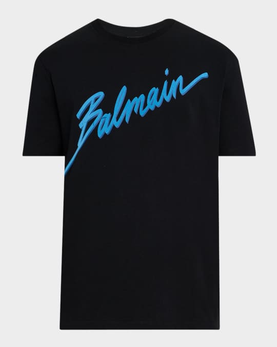 BALMAIN ロゴＴシャツ Balmain Logo Crewneck T-Shirt | Saks Fifth Avenue