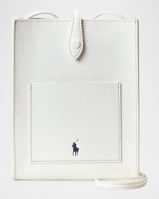 Polo Play Pebbled Leather Crossbody Bag