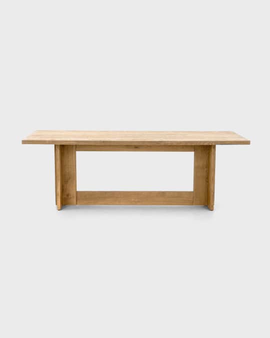 Erie Trestle Dining Table, 89"