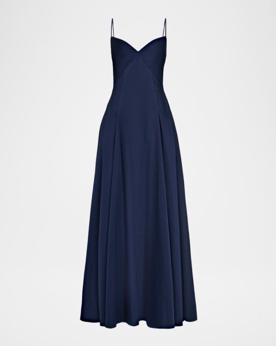 green emerald velvet dress Empire-Waist Sleeveless Midi Dress Black White Block / S