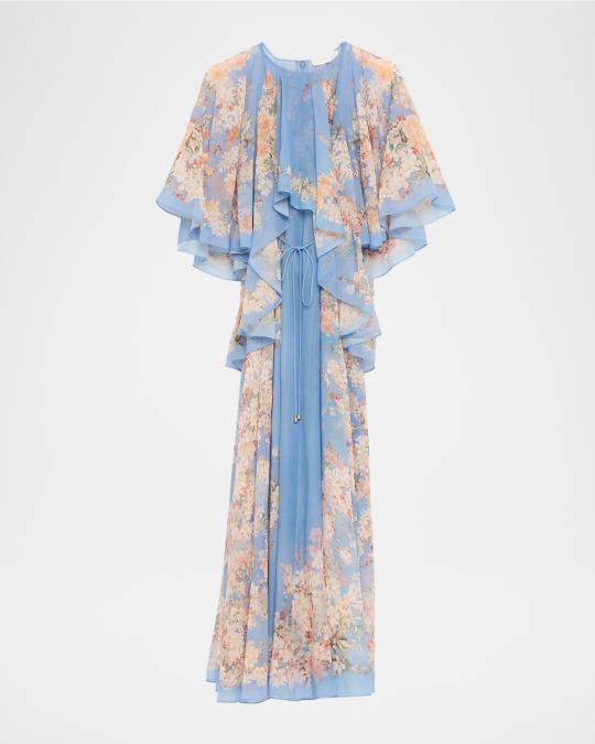 Zimmermann Cascadian Tiered Maxi Dress