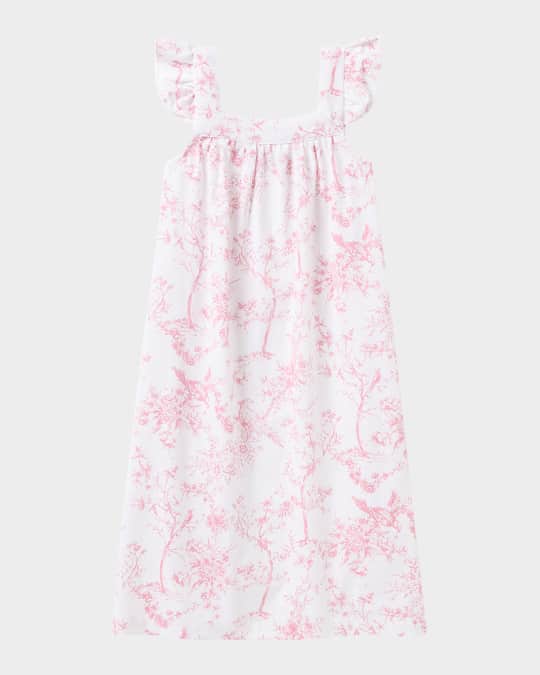 Girl's Clara Timeless Toile Nightgown, Size 6M-14