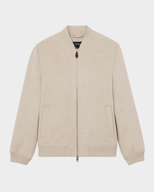 Reiss Men's Harlan Brushed Bomber Jacket Neiman Marcus