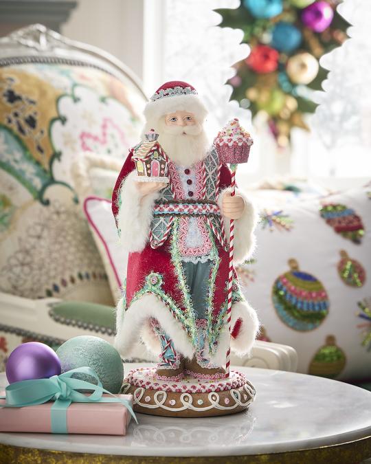Katherine's Collection Kris Kringleberry Santa Tabletop Christmas ...