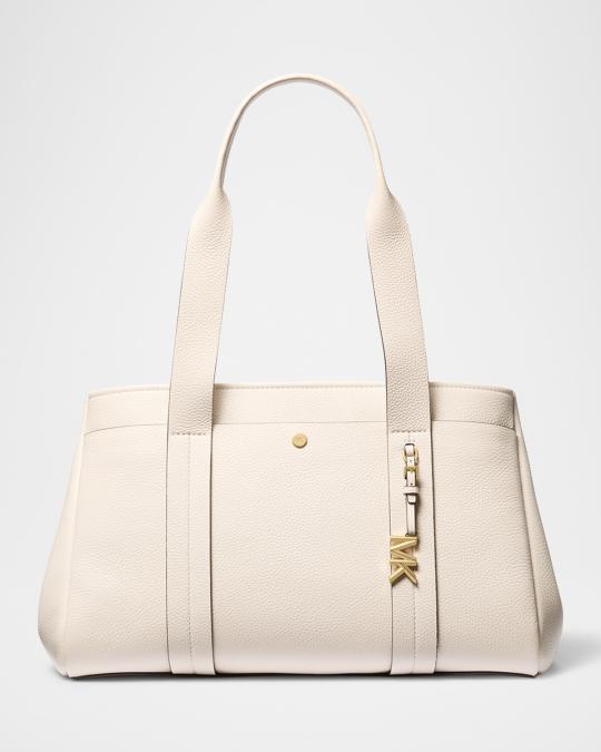 MICHAEL Michael Kors Romee Large East-West Leather Tote Bag | Neiman Marcus