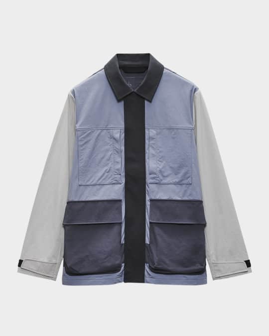 Rag Bone Men's Pace Colorblock Chore Jacket Neiman Marcus