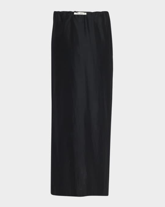 THE ROW Saul Maxi Skirt with Pockets | Neiman Marcus