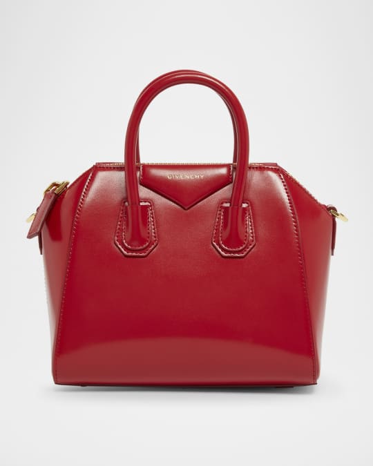 Givenchy Antigona Mini Top-Handle Bag in Patent Leather | Neiman