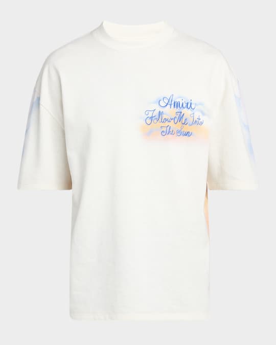 Amiri Men's Follow Me Cotton Graphic T-Shirt | Neiman Marcus