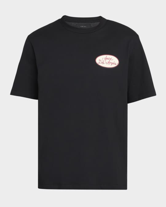 Amiri Men's Station Patch Graphic T-Shirt | Neiman Marcus