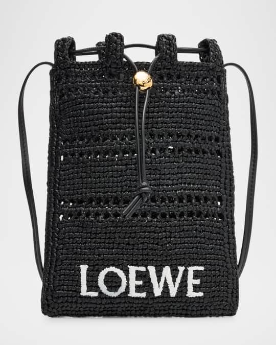 【ロエベ・LOEWE PAULA'S IBIZA】CROSSBODY BAGS Loewe x Paula's Ibiza Drawstring Pocket Crossbody Bag in