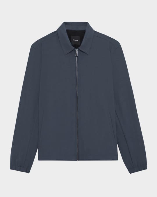 Theory Men's Brody Precision Ponte Jacket | Neiman Marcus