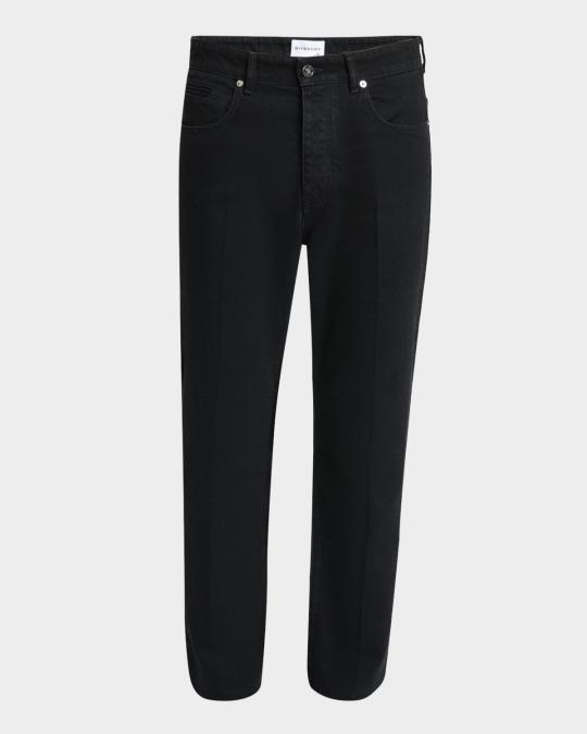 Givenchy Men's Straight-Fit Black Denim Jeans | Neiman Marcus