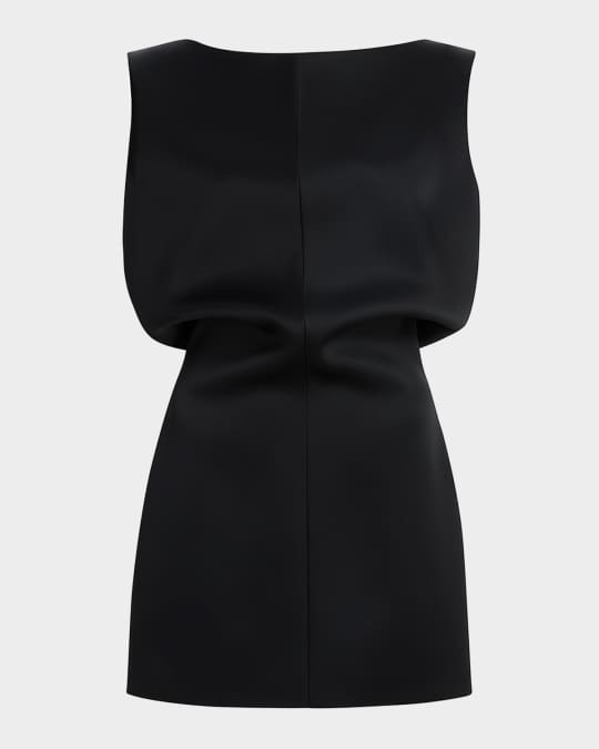 knee length dresses for ladies Khaite Aleena Dress in Black - Black Designer Dress