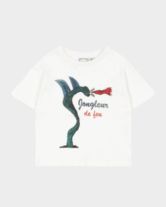 Konges Slojd Rosie H-W x Kid's Jongleur Graphic-Print T-Shirt, Size 12M ...