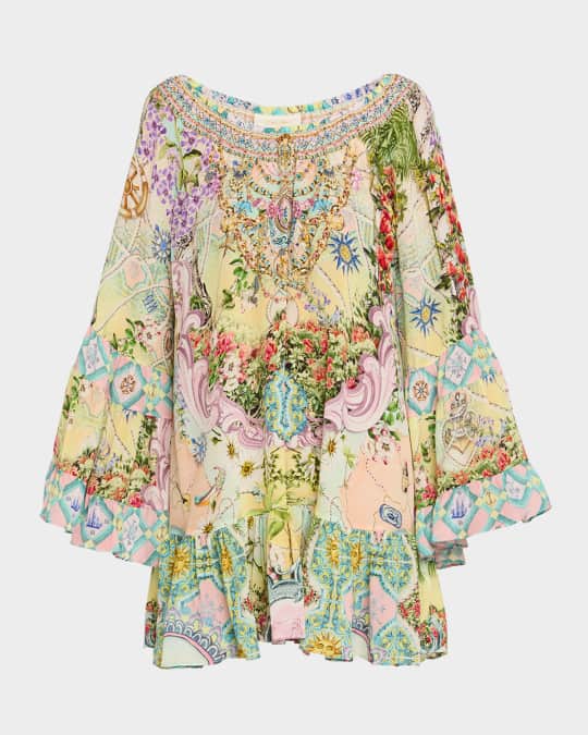 Camilla Just Coasting A-Line Frill Dress