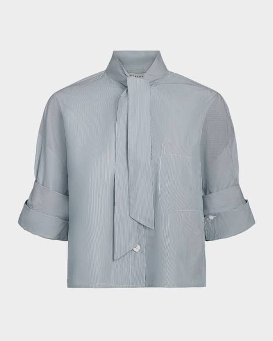 Next Ex Striped Shirt with Tie