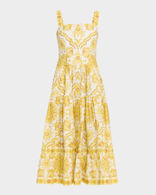 margarita midi dress Sunset Margarita Green Cover-Up Midi Dress