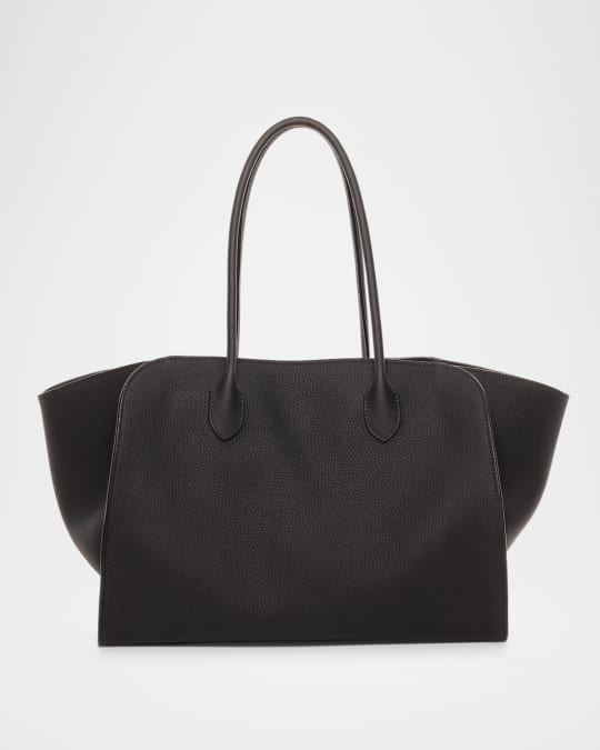 THE ROW Marlo 14 Tote Bag in Matte Leather | Neiman Marcus