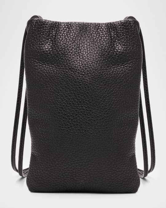 THE ROW Bourse Phone Case in Deer Leather | Neiman Marcus