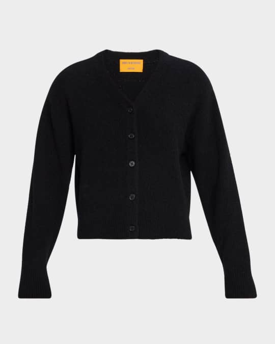 Guest in Residence Boucle Collegiate Cardigan | Neiman Marcus