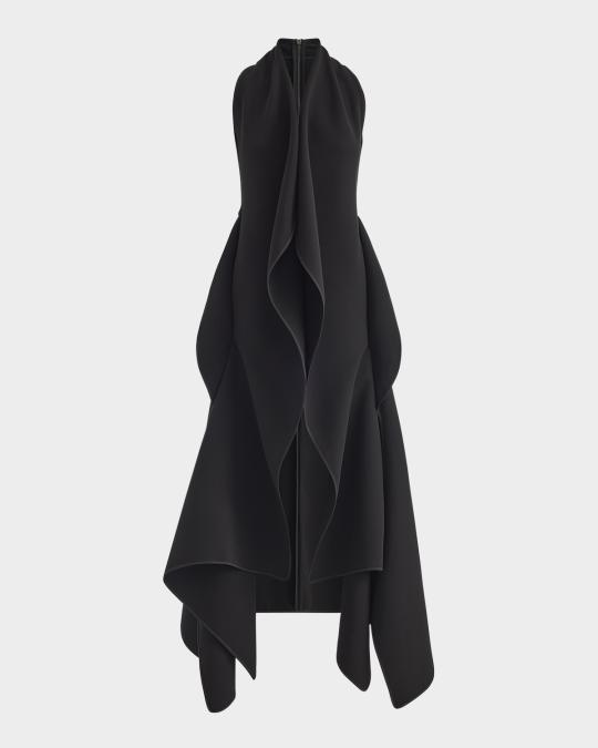 midi brown long sleeve dress Oraton Off Shoulder Maxi 100% Polyester Lining Garvee Black Dresser for all black outfits Colour:Azure Blue