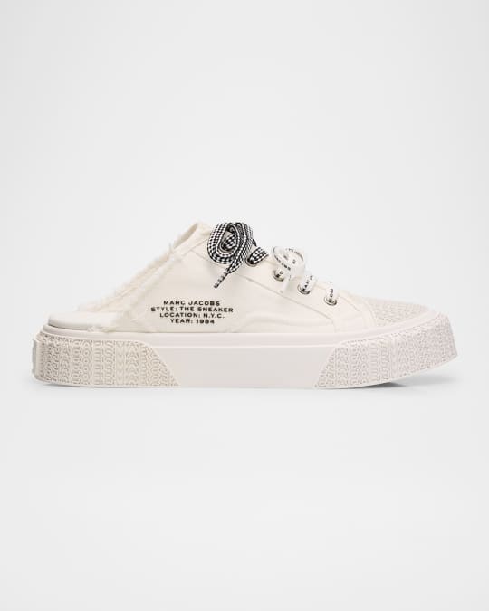 Marc Jacobs The Canvas Sneaker Mules | Neiman Marcus