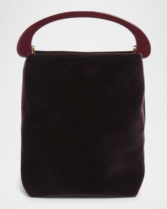 Dries Van Noten Velvety Viscose Mini Crossbody Bag | Neiman Marcus