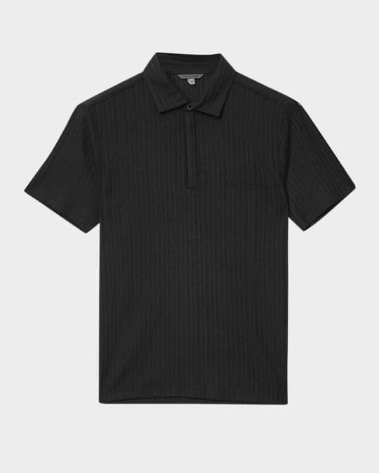 Men's Grana Cotton and Silk Polo Shirt