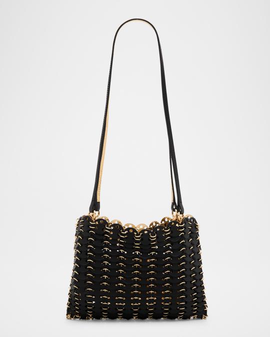 RABANNE ディスク スタッズ パーティー ショルダー バッグ 2025 Rabanne Sac a Main Reversible Disc Shoulder Bag | Neiman Marcus