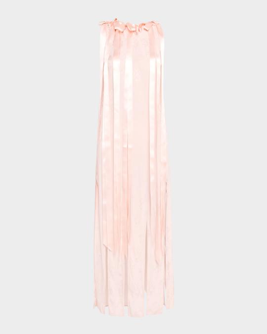 Simone Rocha Unbounded Ribbon Maxi Dress | Neiman Marcus