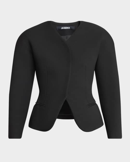 Jacquemus The Ovalo Jacket | Neiman Marcus
