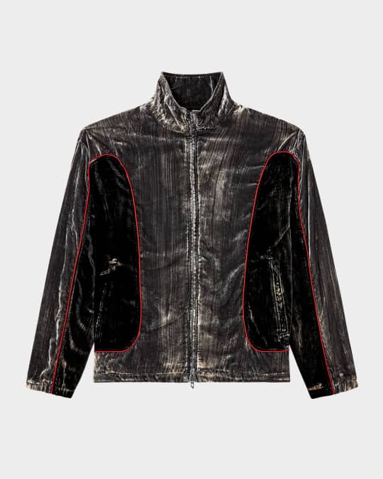 Diesel Men's J-Hay Full-Zip Track Jacket | Neiman Marcus
