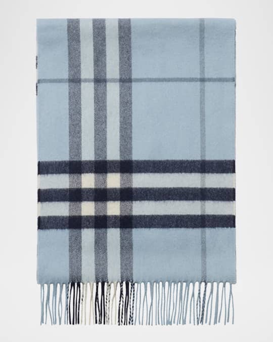 Burberry Giant Check Cashmere Scarf | Neiman Marcus