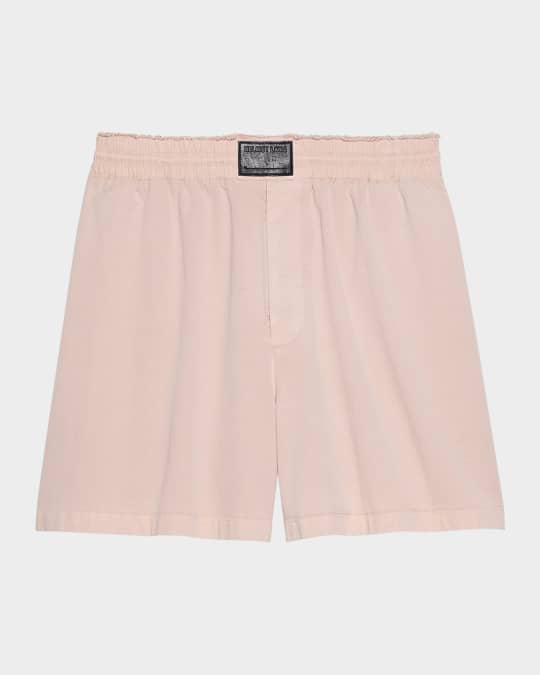 Men's Stretch Cotton Pull-On Shorts