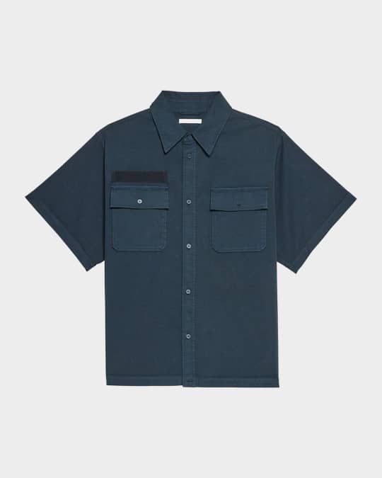 Men's Button-Down Uniform Shirt