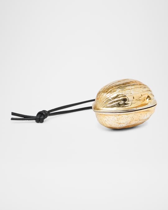 JW Anderson Resin Walnut Key Ring | Neiman Marcus