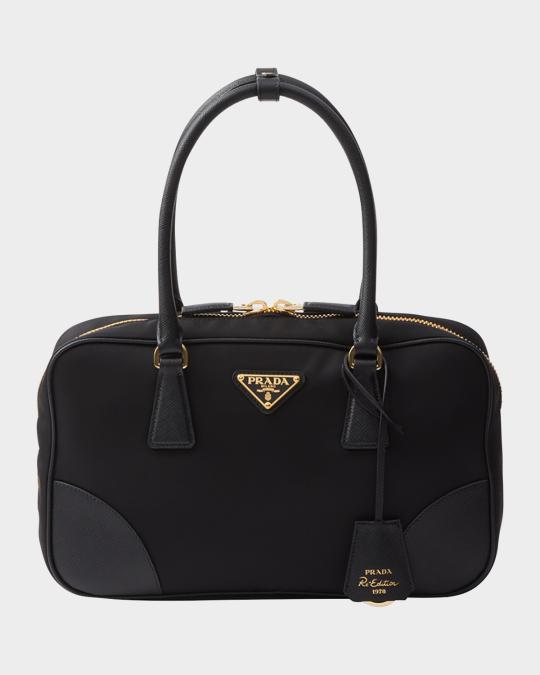 PRADA ブラック ノベルティ Prada Re-Edition 1978 Nylon Top-Handle Bag | Neiman Marcus