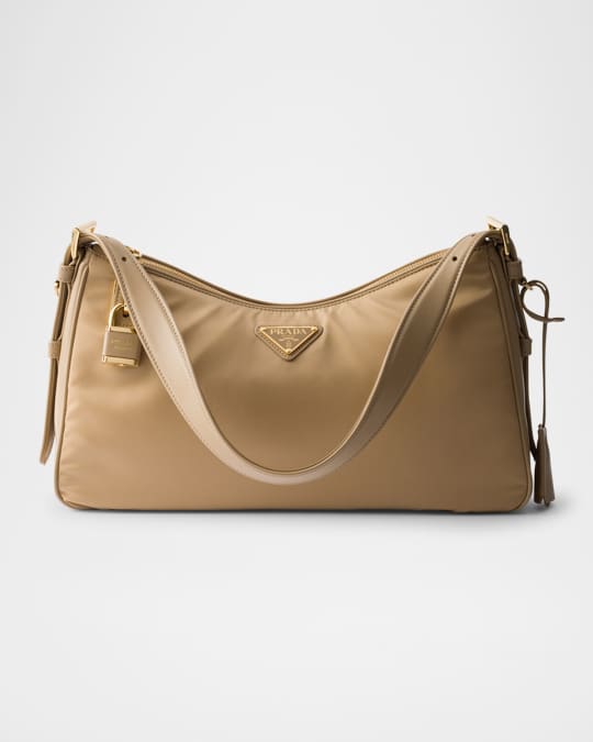 ショルダーバッグ・ポシェット PRADA AIME LARGE SHOULDER BAG IN SOFT GRAIN LEATHER Prada Prada Aimée Large Leather Shoulder Bag - Shoulder Bags