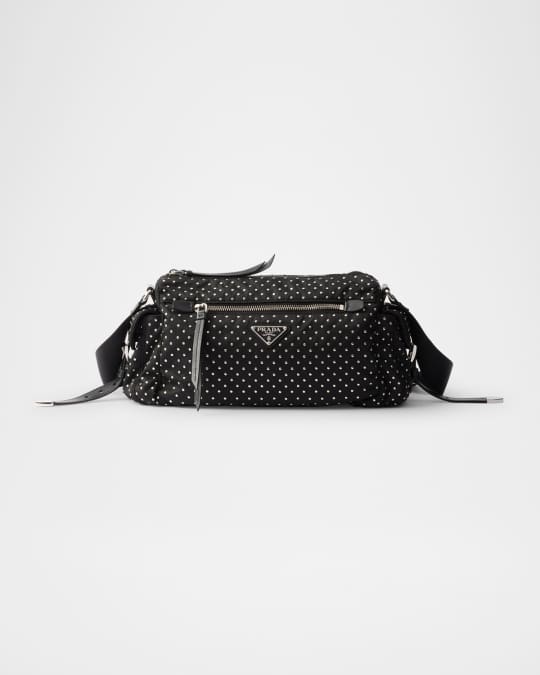 バッグ・カバンその他 Prada Black Re-Edition handbag with studs Prada BLACK RE-EDITION HANDBAG WITH STUDS - Fashion